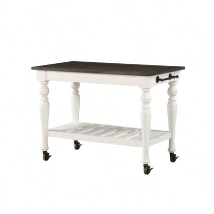 Joanna - Kitchen Cart - Two Tone