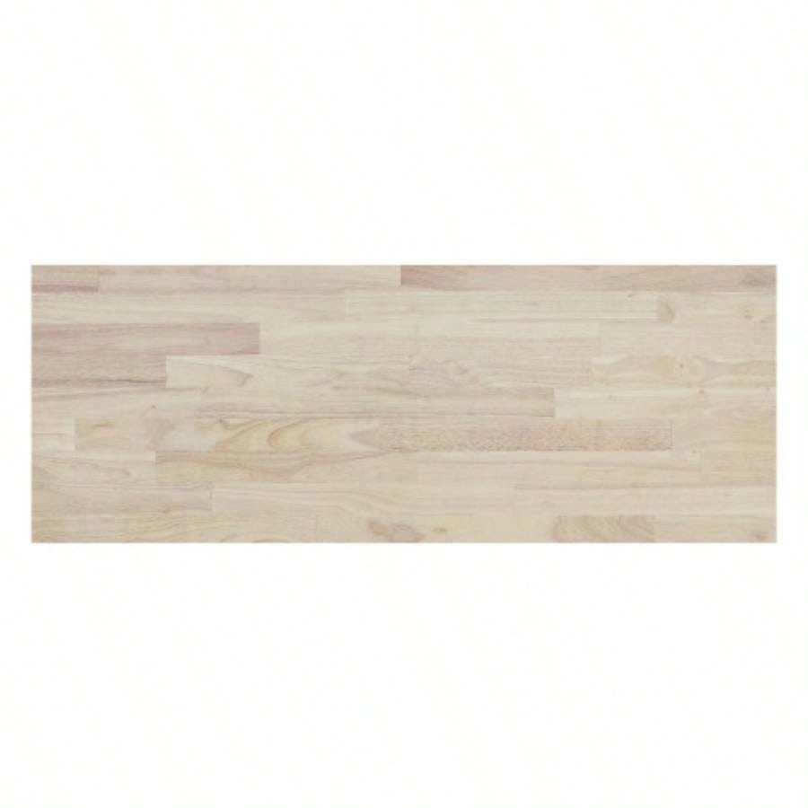 Kitchen Island with Rubber wood Countertop, Kitchen Cart on 5 Wheels with Storage Cabinet and 5 Drawers Dinning Room, Black