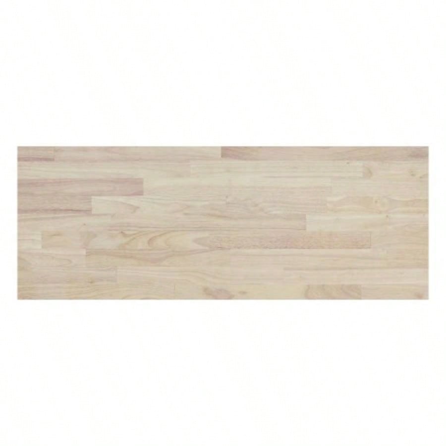 Kitchen Island with Rubber wood Countertop, Kitchen Cart on 5 Wheels with Storage Cabinet and 5 Drawers Dinning Room,