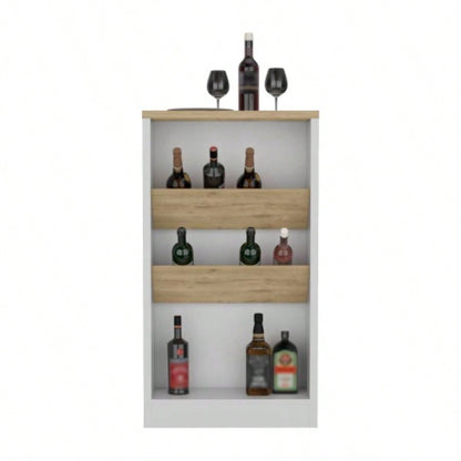 Kitchen Island Gunees, Counter Island, White and Pine