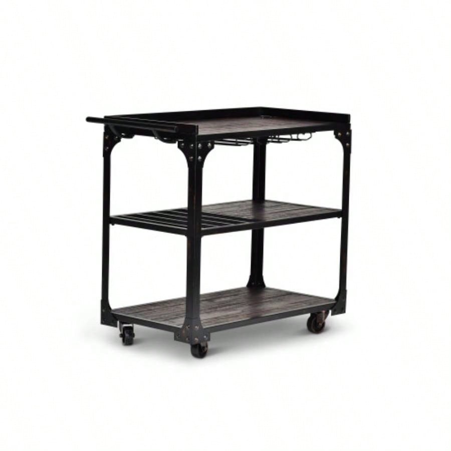 - Cart With Casters - Black