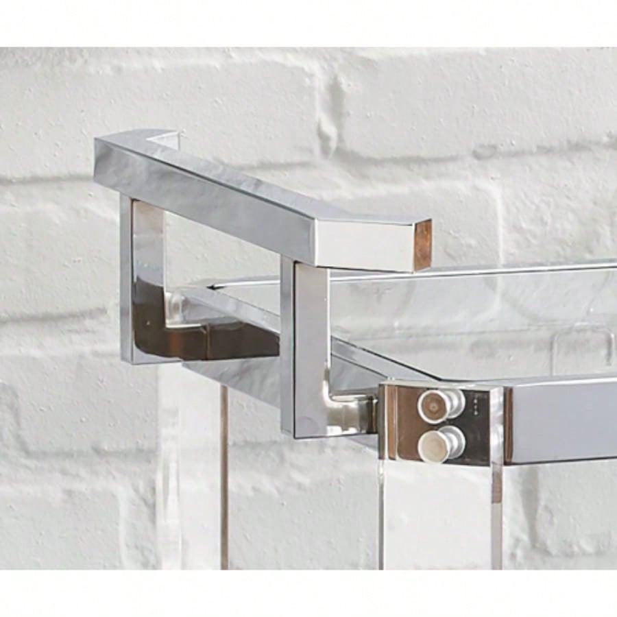 Aerin - Server Cart - Silver