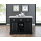Aspen - Kitchen Island - Black