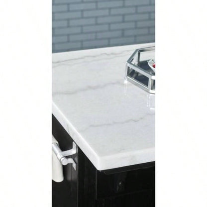 Aspen - Kitchen Island - Black