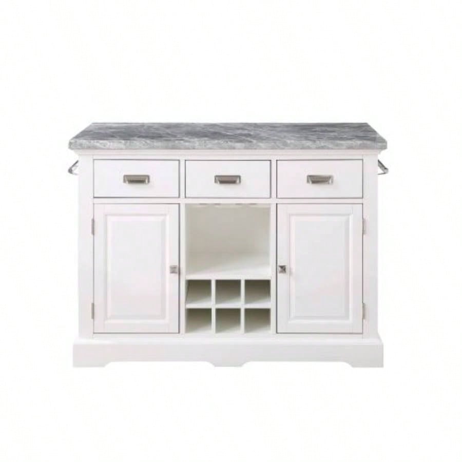 Zermatt - Kitchen Island - White