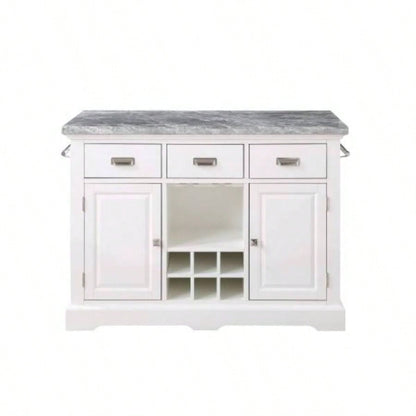 Zermatt - Kitchen Island - White