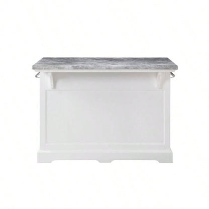 Zermatt - Kitchen Island - White