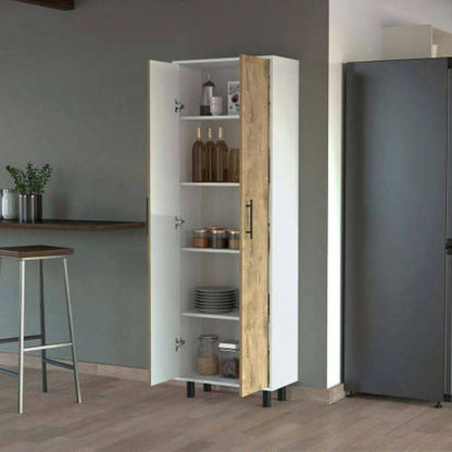 Tall Pantry Cabinet, Cupboard Storage Organizer with 5 - Shelf