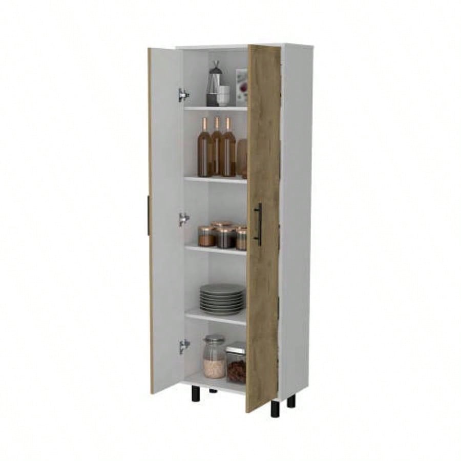 Tall Pantry Cabinet, Cupboard Storage Organizer with 5 - Shelf