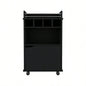 Bar Cart Kinsley, Living Room, Black