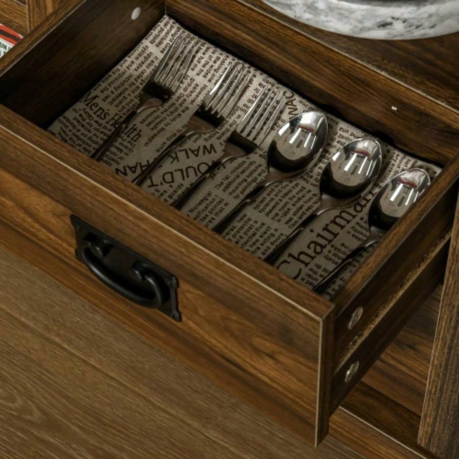 HOMCOM 3 - tier Slim Storage Cart, Rolling Narrow Kitchen Cart on Wheels Small Place, Slide Out Side Utility Cart Bathroom, Laundry