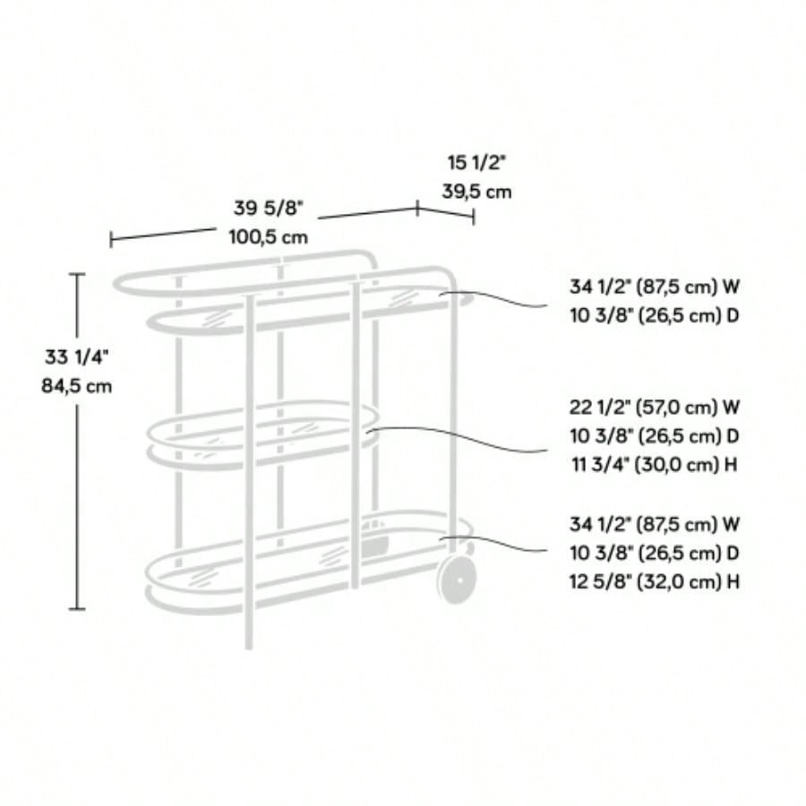 Bar Cart, Black, Popular styles for  2025 year