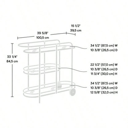 Bar Cart, Black, Popular styles for  2025 year