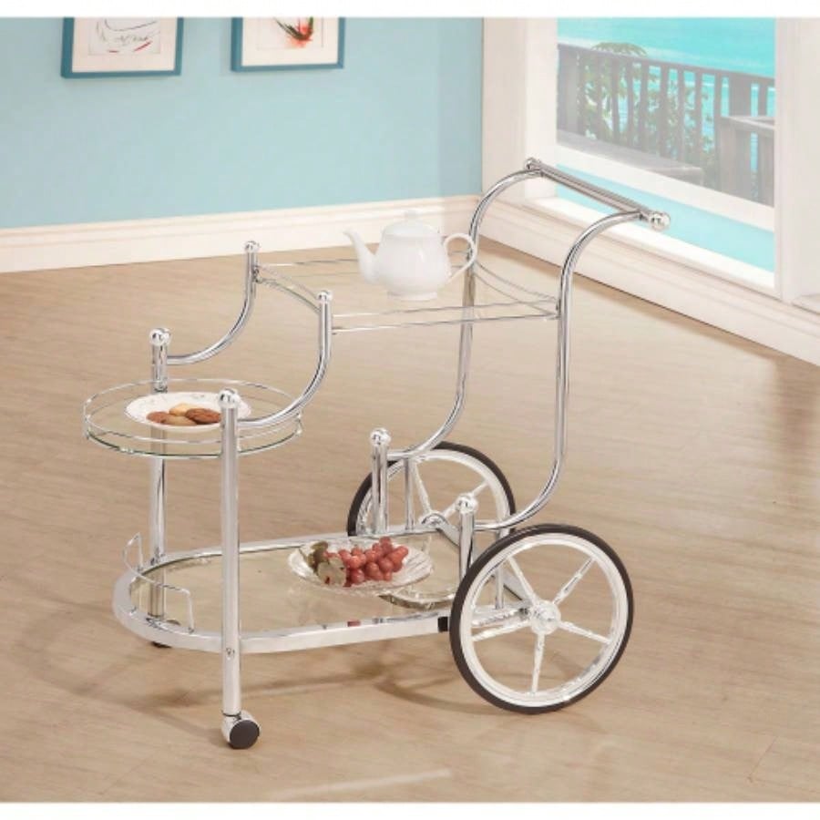Reia 3 - Tier Serving Cart with Casters