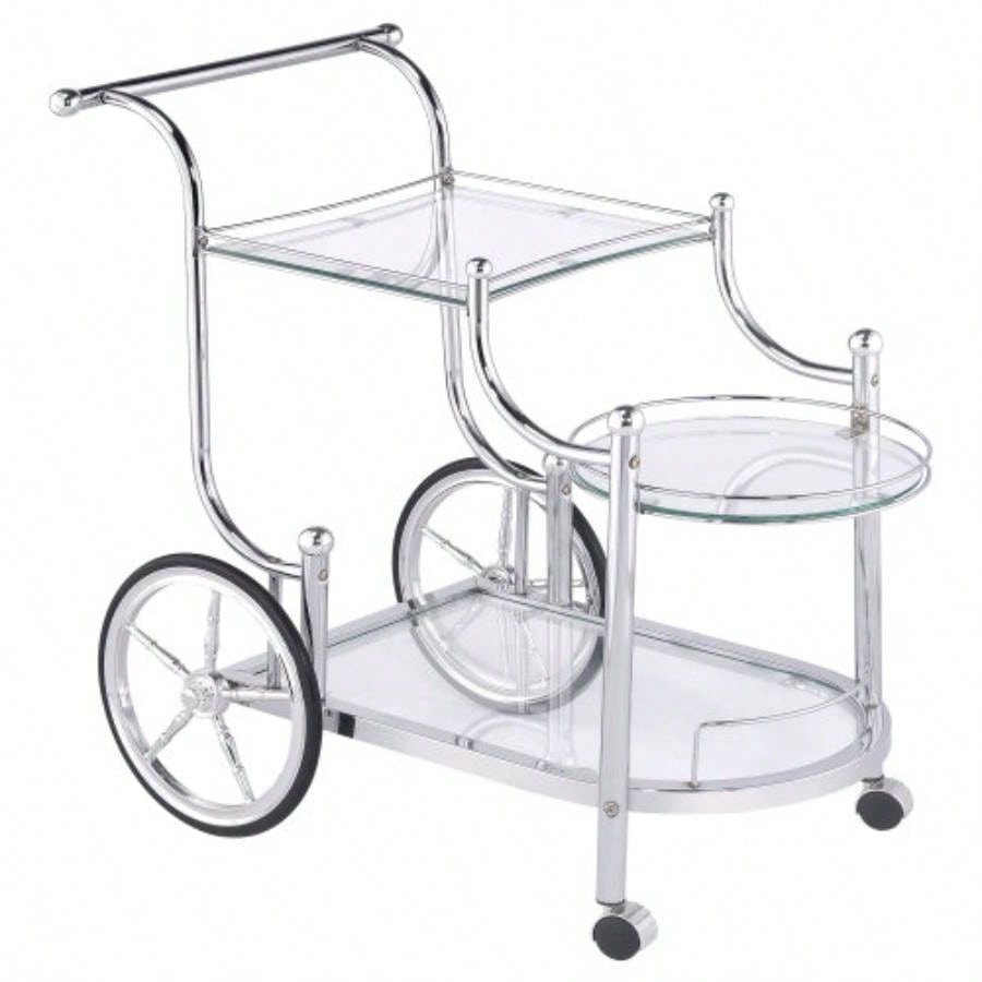 Reia 3 - Tier Serving Cart with Casters