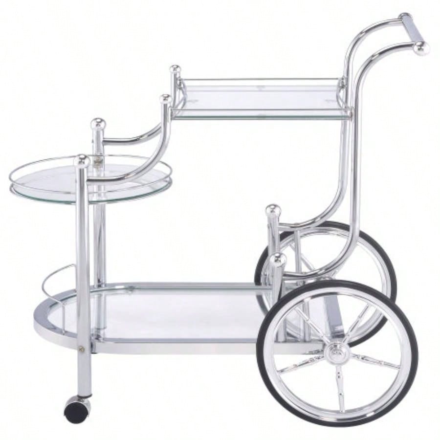 Reia 3 - Tier Serving Cart with Casters