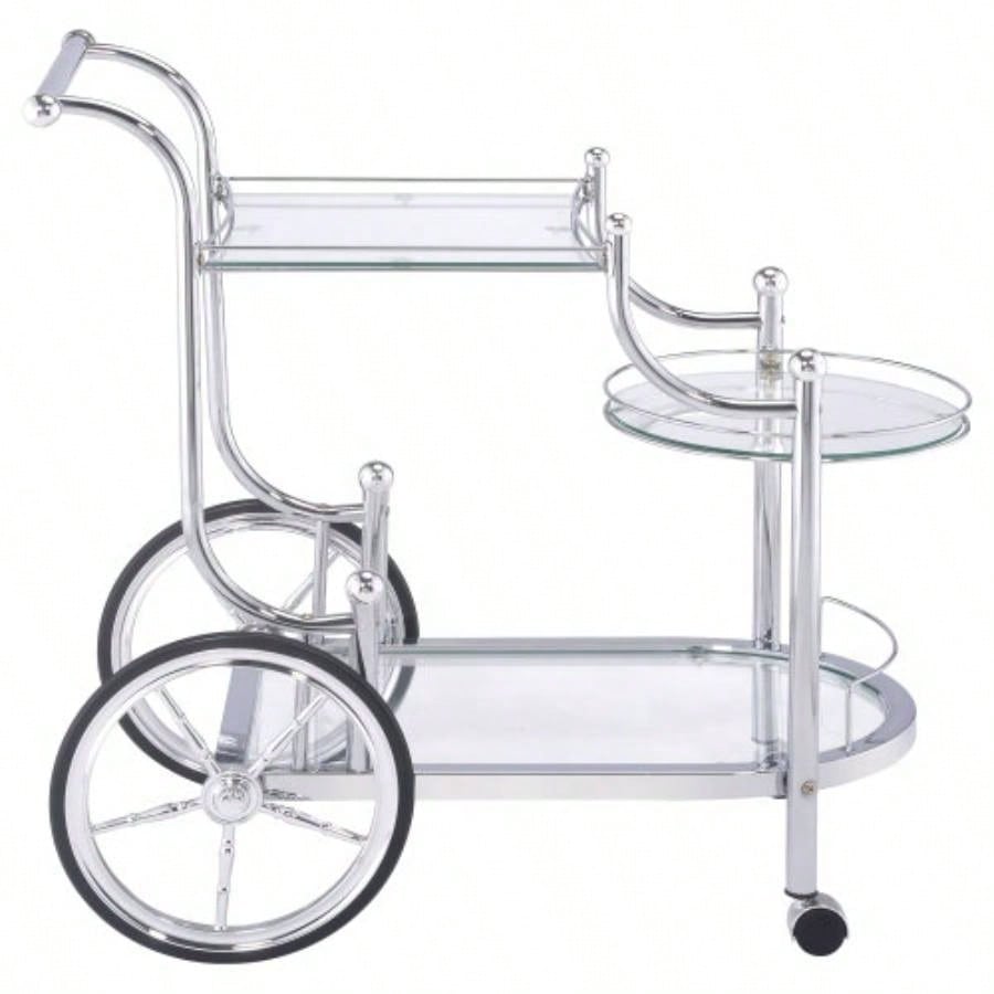 Reia 3 - Tier Serving Cart with Casters