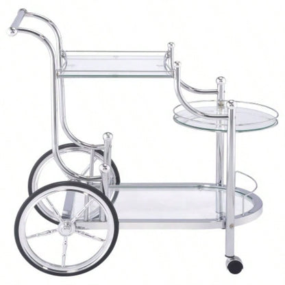 Reia 3 - Tier Serving Cart with Casters