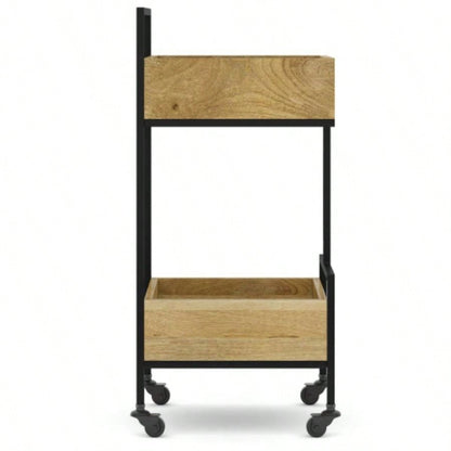 Hobbs - 16 Bar Cart - Natural