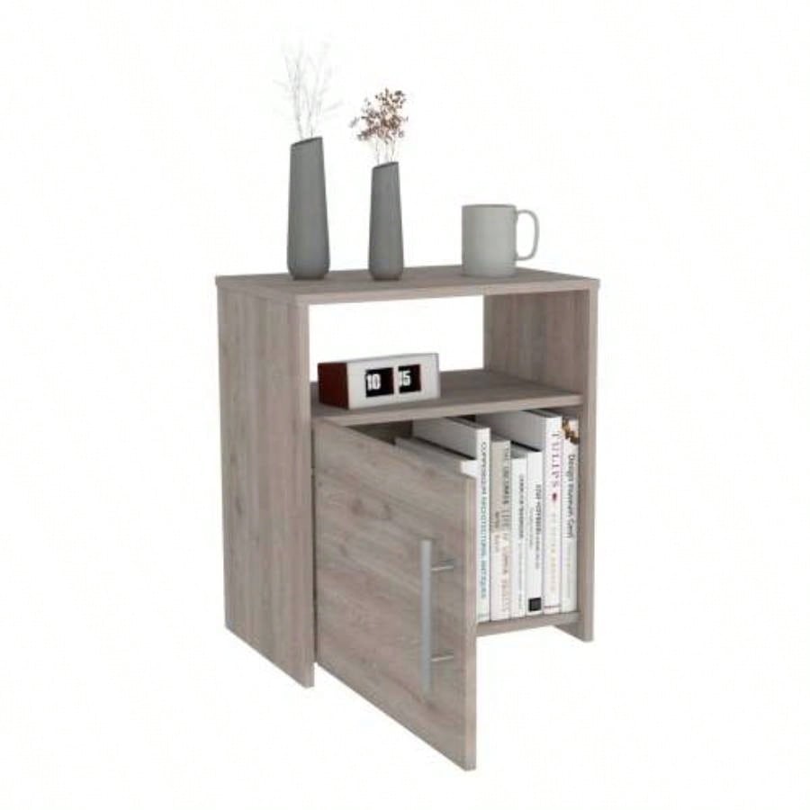 Bristol Nightstand, One Cabinet, Top surface