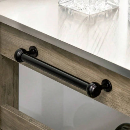 HOMCOM Rolling Kitchen Cart with Stainless Steel Countertop, 1 Bottom Shelf, 1 Slotted Middle Shelf and 4 Castor Wheels,