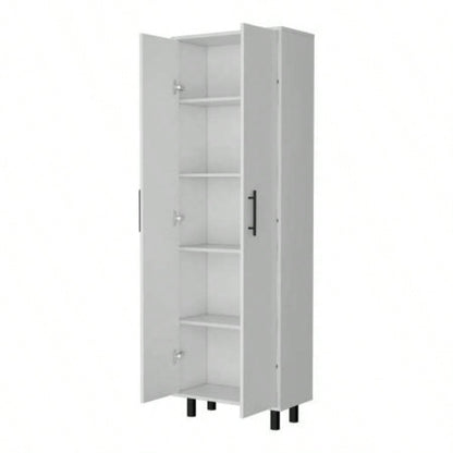 Tall Pantry Cabinet, Cupboard Storage Organizer with 5 - Shelf