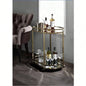 Lacole Mirrior Champagne Serving Cart
