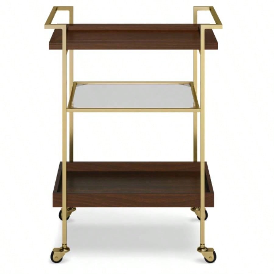 Jace - 26 Bar Cart - Cognac