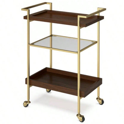 Jace - 26 Bar Cart - Cognac