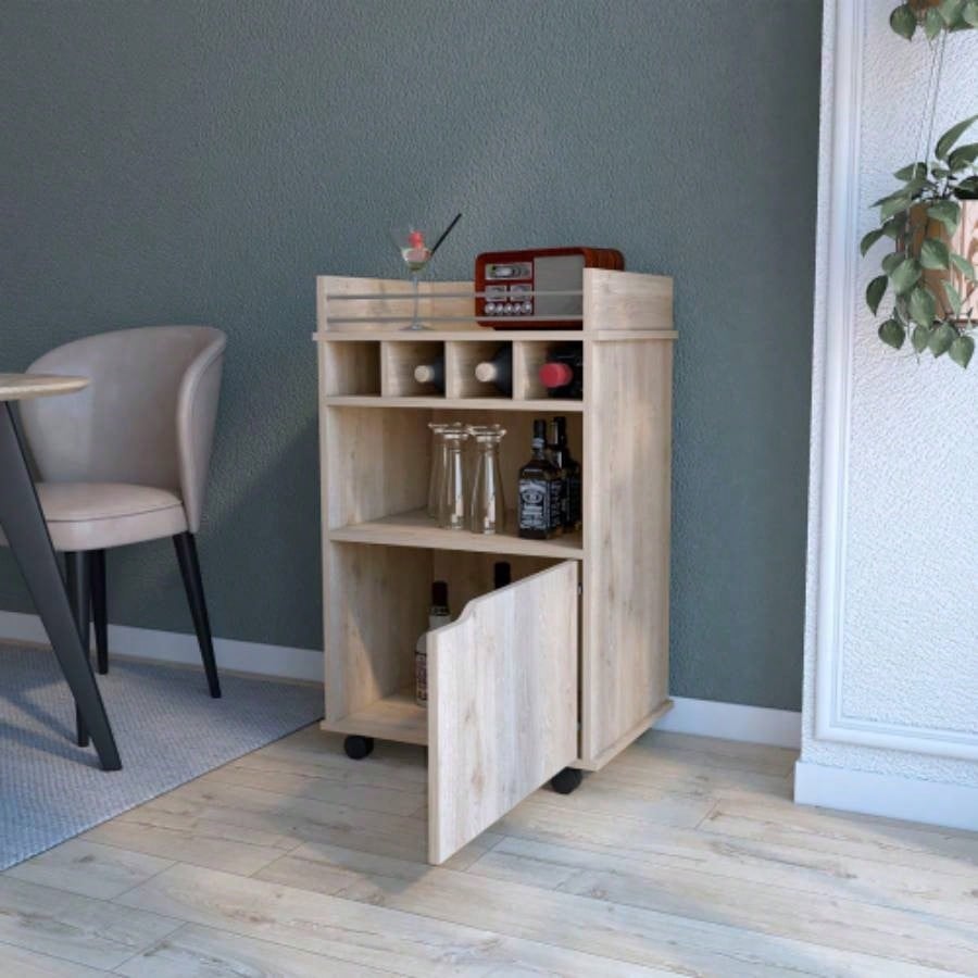Macadamia 1 - Door Bar Cart