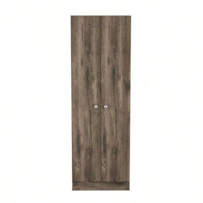 Brookvale 8 - Shelf 2 - Door 2 - piece Kitchen Set, Kitchen Island and Pantry Cabinet Dark Brown