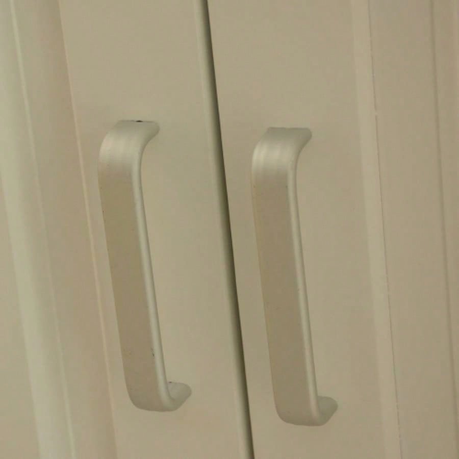 Kitchen Island Kitchen Cart, Mobile Kitchen Island, Rubber Wood Top, Big Adjustable Shelf Inside Cabinet Different Utensils, Luxury Design Fits Party at Different Site.