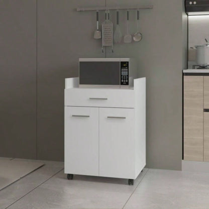 Derry Coffee Cart, Living Room, White