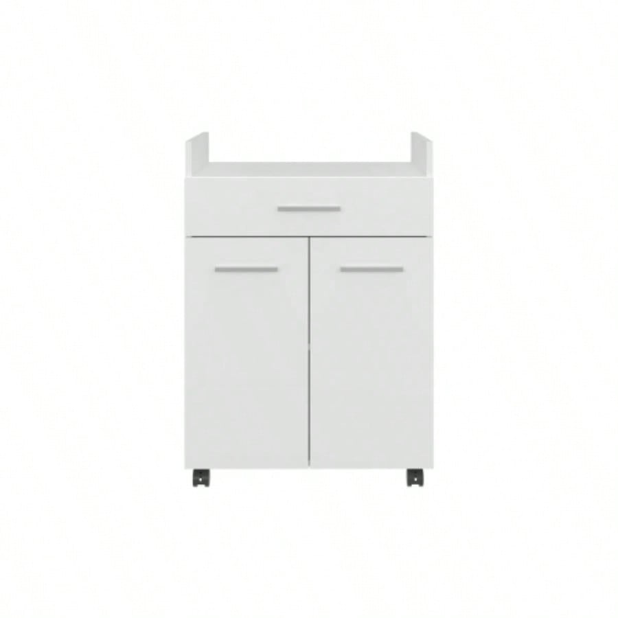 Derry Coffee Cart, Living Room, White