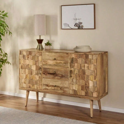 3 DRAWER SIDEBOARD WITH 2 DOOR KD