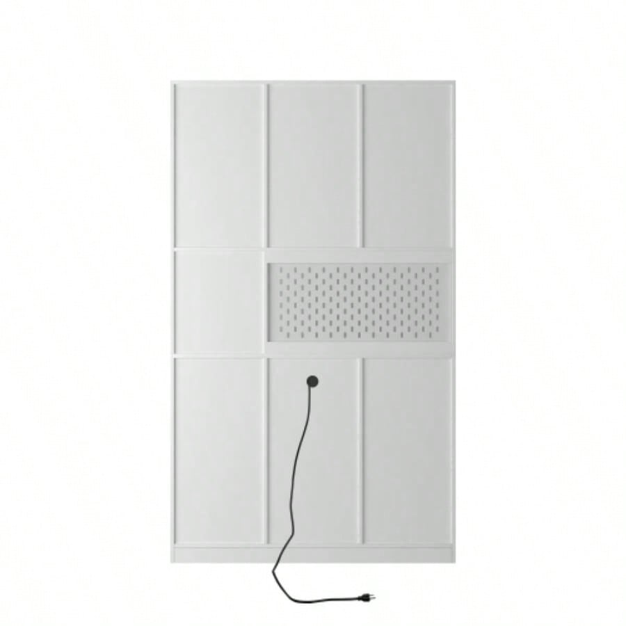 74 Kitchen Pantry Cabinet with Charging Station, Freestanding Buffet Cupboards Sideboard with Drawer, Modern Pantry Cabinet with Microwave Stand Kitchen, Living Room, Dinning Room