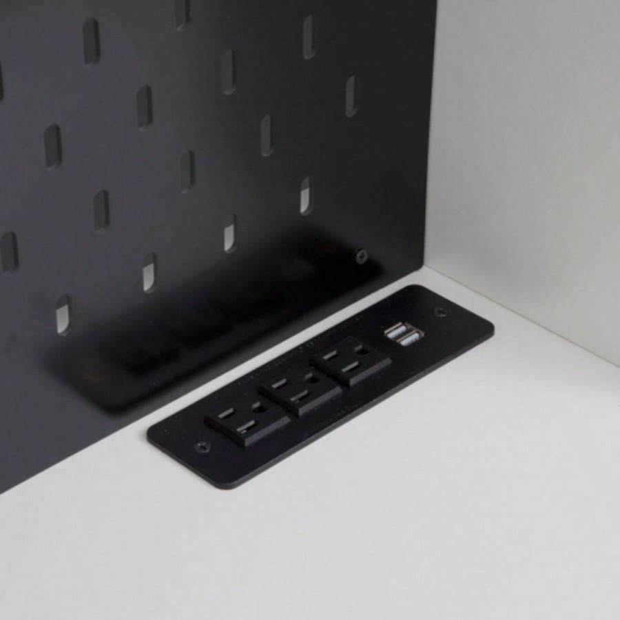 74 Kitchen Pantry Cabinet with Charging Station, Freestanding Buffet Cupboards Sideboard with Drawer, Modern Pantry Cabinet with Microwave Stand Kitchen, Living Room, Dinning Room