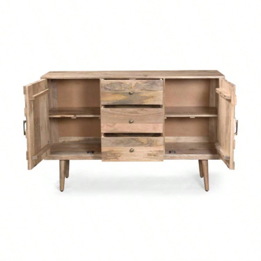 3 DRAWER SIDEBOARD WITH 2 DOOR KD