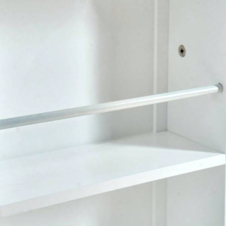 Kitchen Pantry Storage Cabinet, Freestanding Pantry Cabinet with Doors Adjustable Shelves, Small Food Pantry Cabinet Kitchen, Dining Room Room White