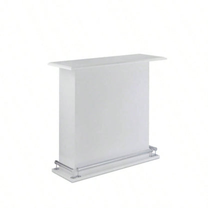 Kite White High Gloss Bar Table