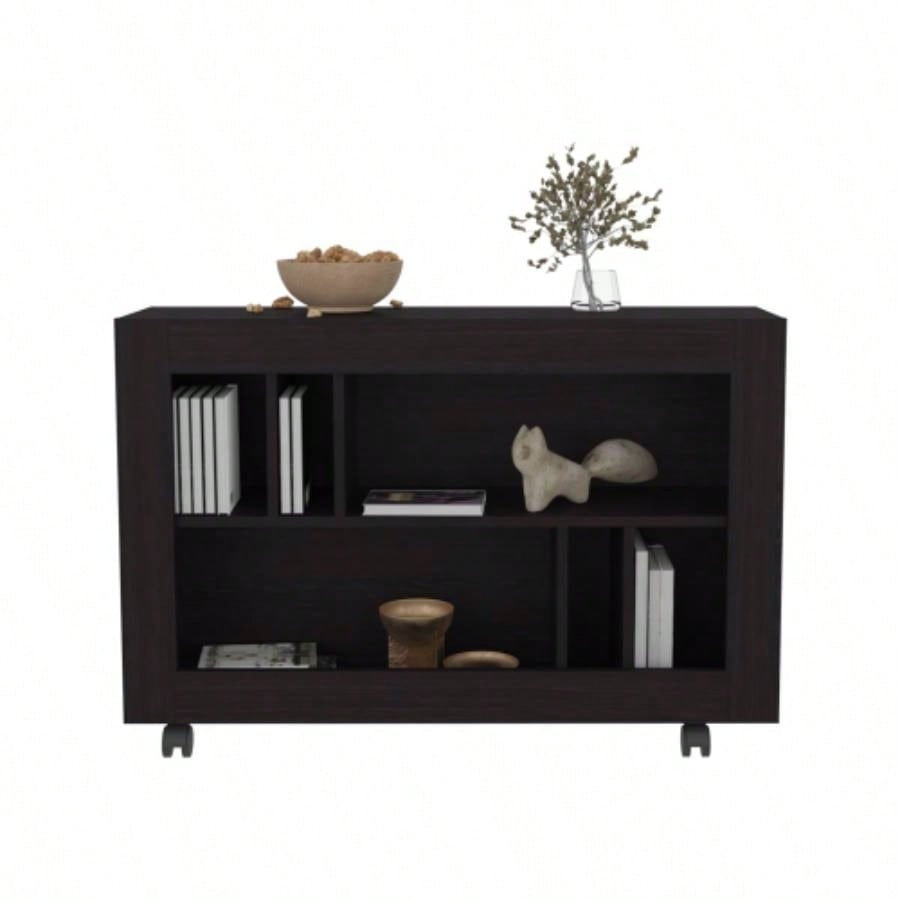 Norwood Table Cart, Living room, Black