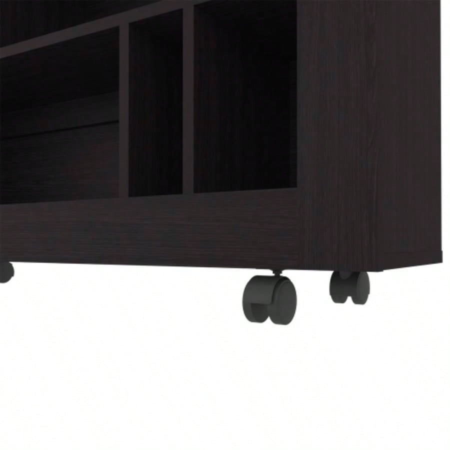 Norwood Table Cart, Living room, Black