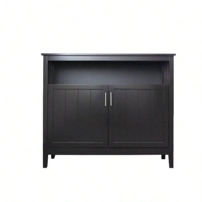 Kitchen Storage Sideboard And Buffet Server Cabinet - Brown Color