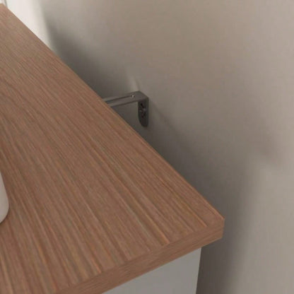 Wooden Kitchen Cabinet White Pantry Storage Microwave Cabinet with Storage Drawer