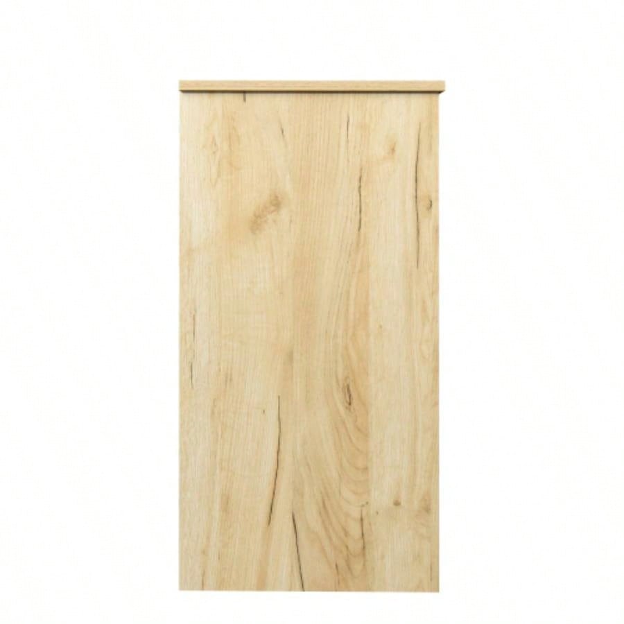 Modern Wood Buffet Sideboard with 2 doors1 Storage and 2drawers - Entryway Serving Storage Cabinet Doors - Dining Room Console, 43.3 Inch, Oak