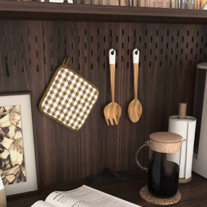 71Tall Kitchen Pantry Storage Cabinet, Large Capacity Display Cabinet with Reeded Glass Doors and Microwave Stand, Bakers Racks with Storage Kitchens, Pantry, Living Room