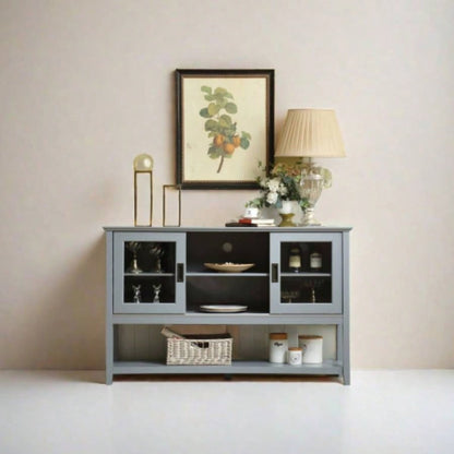 Sideboard Buffet Table with Doors,