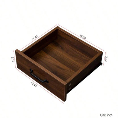 Modern Wood Buffet Sideboard with 2 doors1 Storage and 2drawers - Entryway Serving Storage Cabinet Doors - Dining Room Console, 43.3 Inch