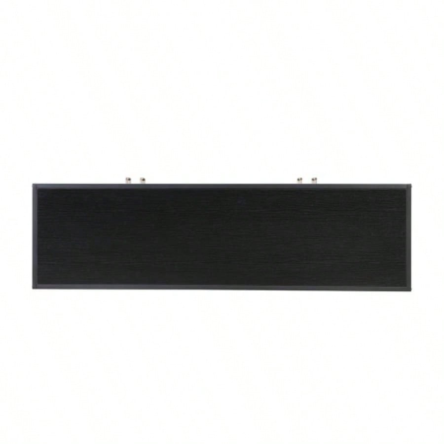 USTYLE Distinctive Features of Four - Door Sideboard with Metal and - Leg Design, Suitable Living Rooms, Entrance and Study