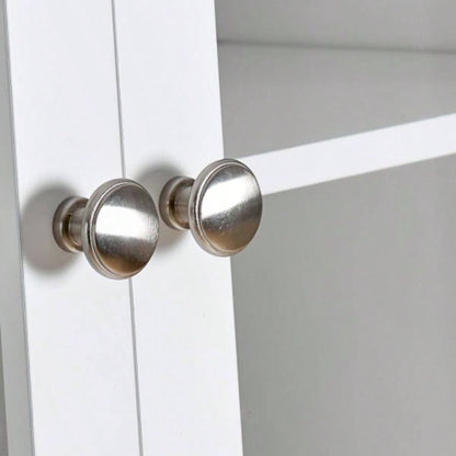 67 Tall Kitchen Pantry Cabinet with Doors and Shelves Large Stand Up Pantry Storage Cabinet with Drawer Large Food Cupboard Storage Cabinet Kitchen Bathroom Room, White